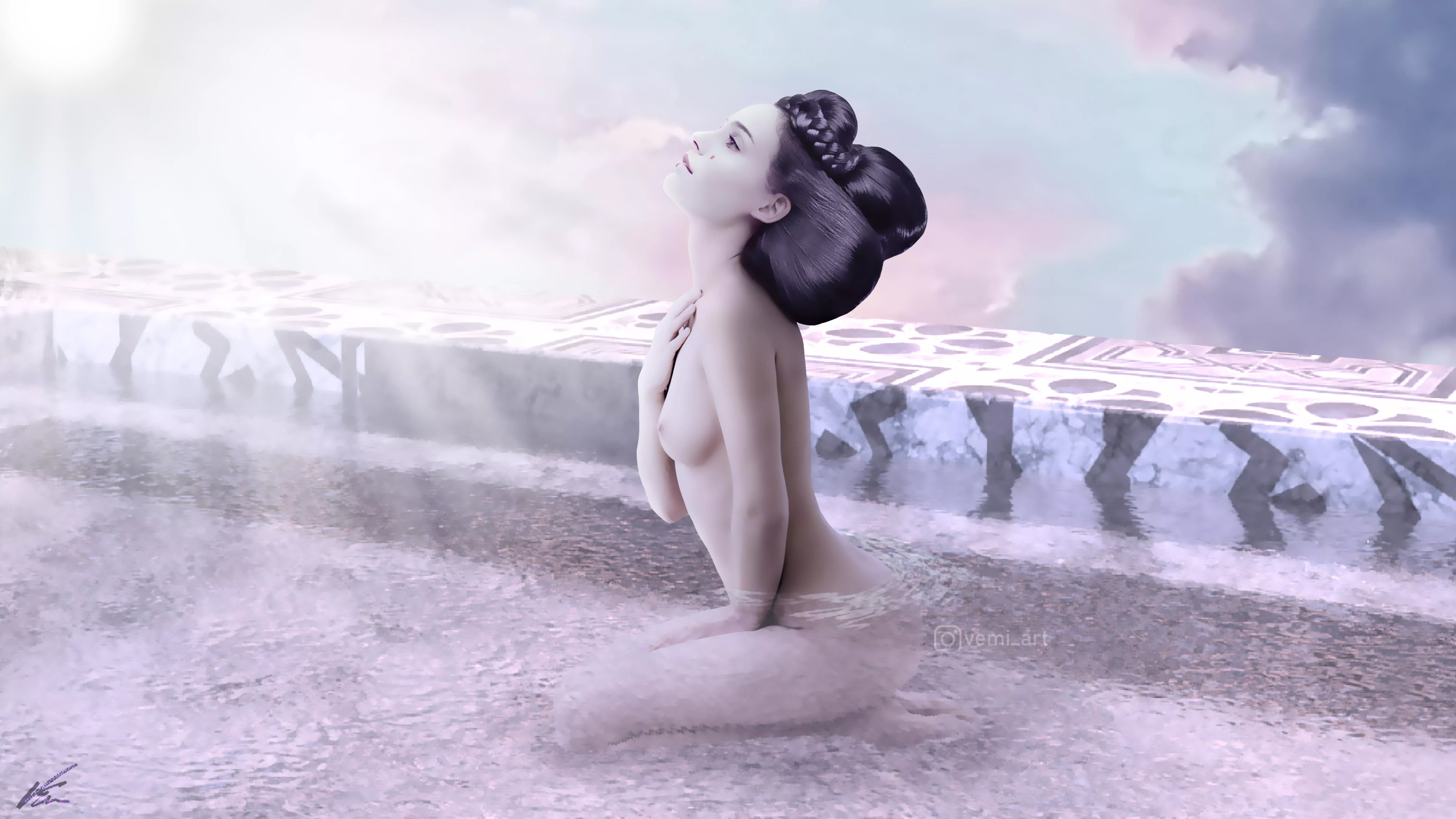 Naked beautiful Padme (vemi_art)