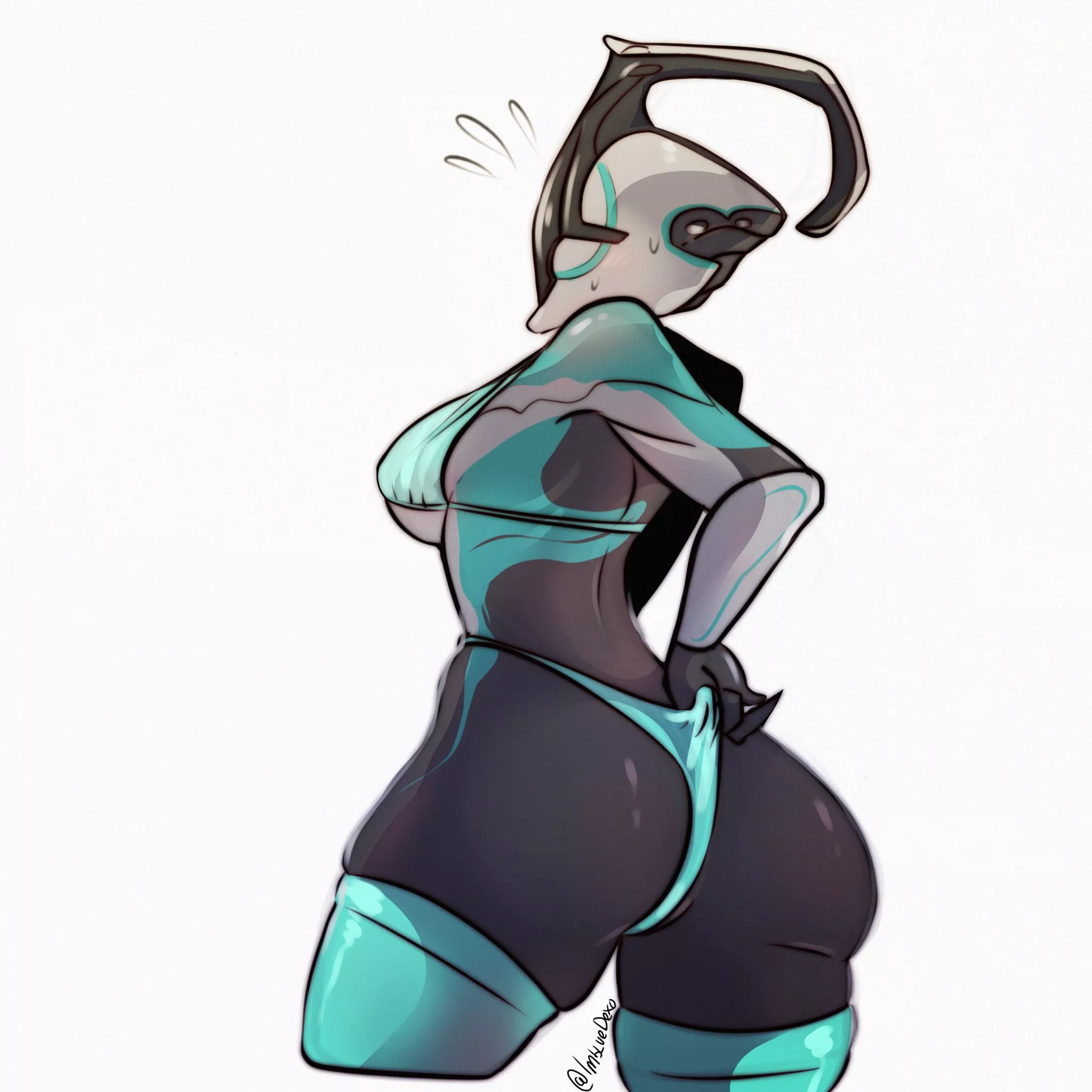 [Nyx] Isn't Used To Wearing Clothes (ImBlueDexo)