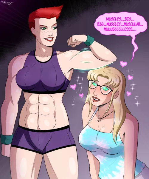 Obey muscle mommy(polmanning)