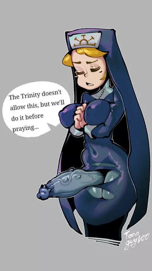 On your knees to pray