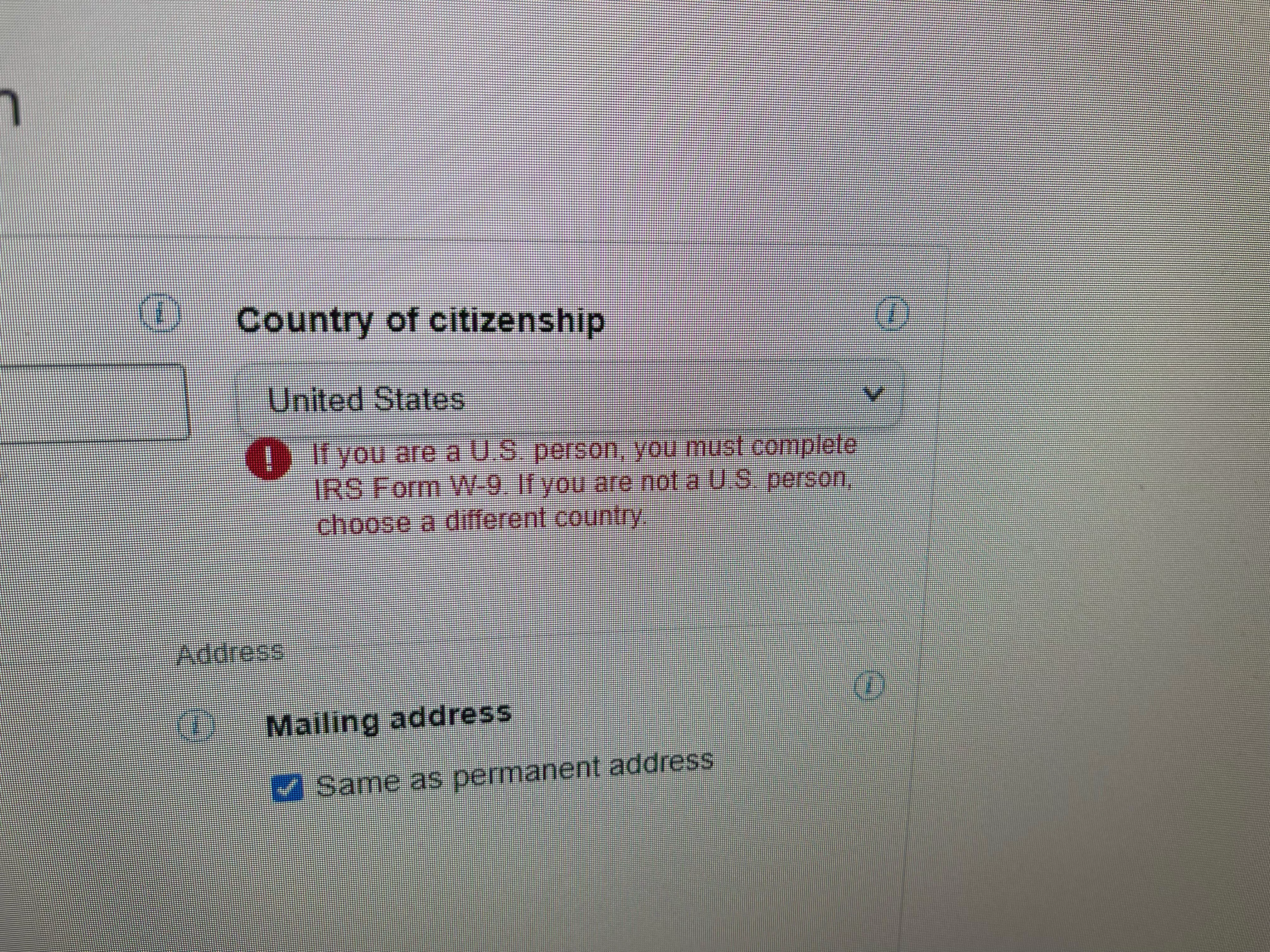 Please help , w9 wont pop up
