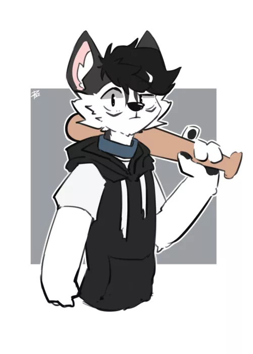 Returning The Favor (Art by me @Jax_Collie)