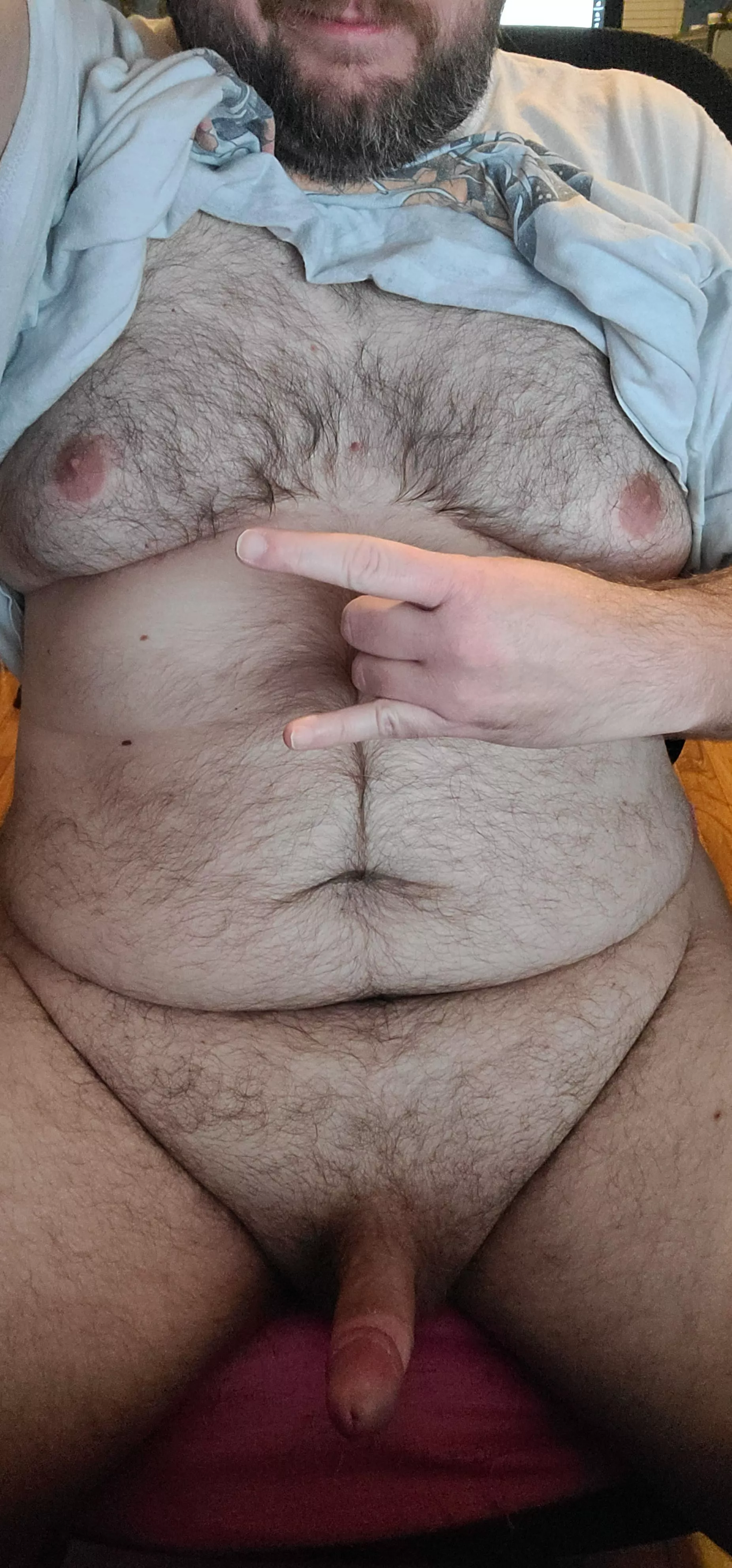 Rocking out with my cock out.