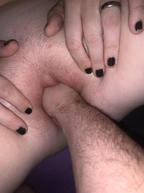 See how far my spouse will stretch