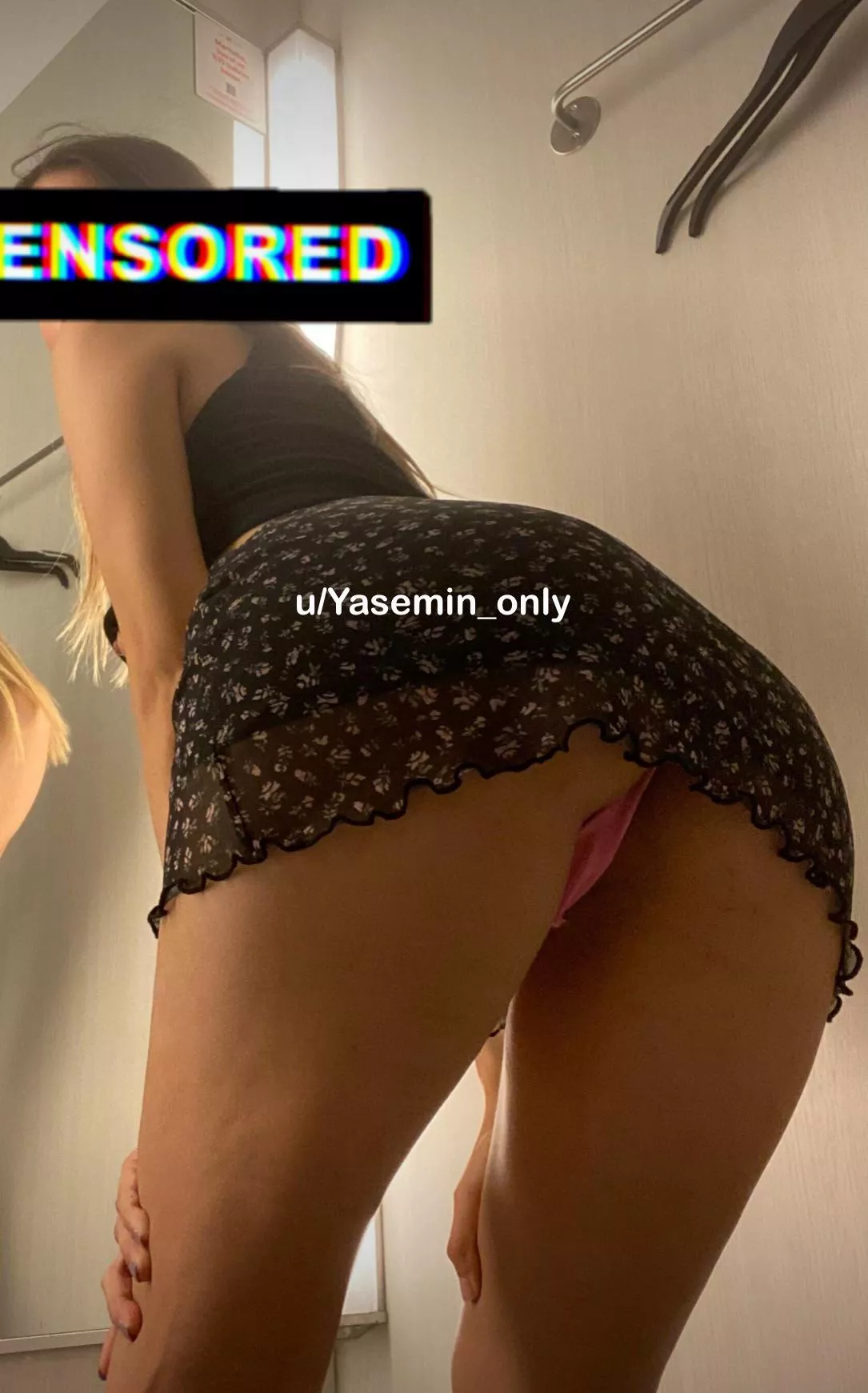 Slide them to the side 😉