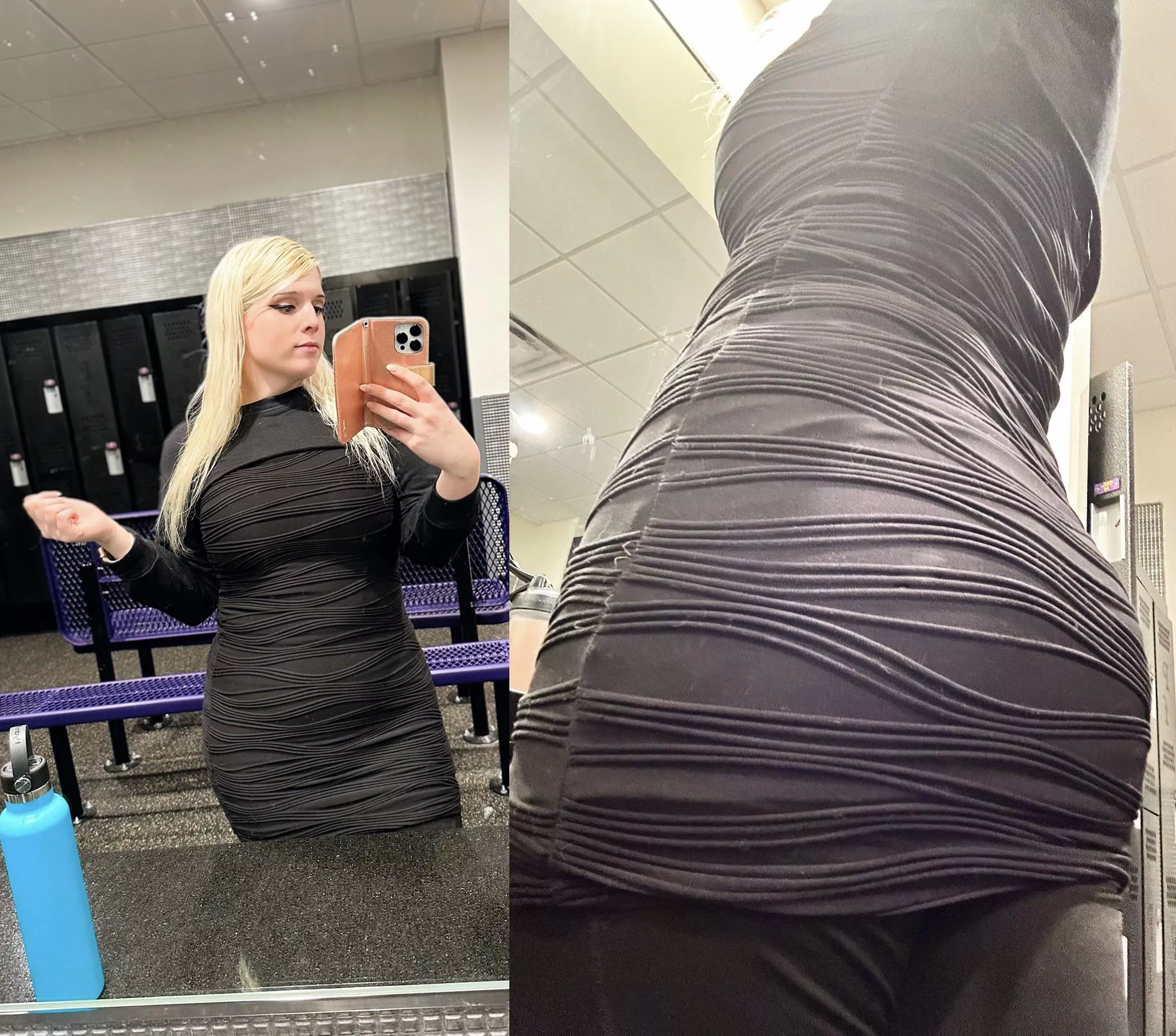 Some post workout locker room tbooty 💖