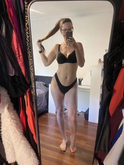 Swing the hips around