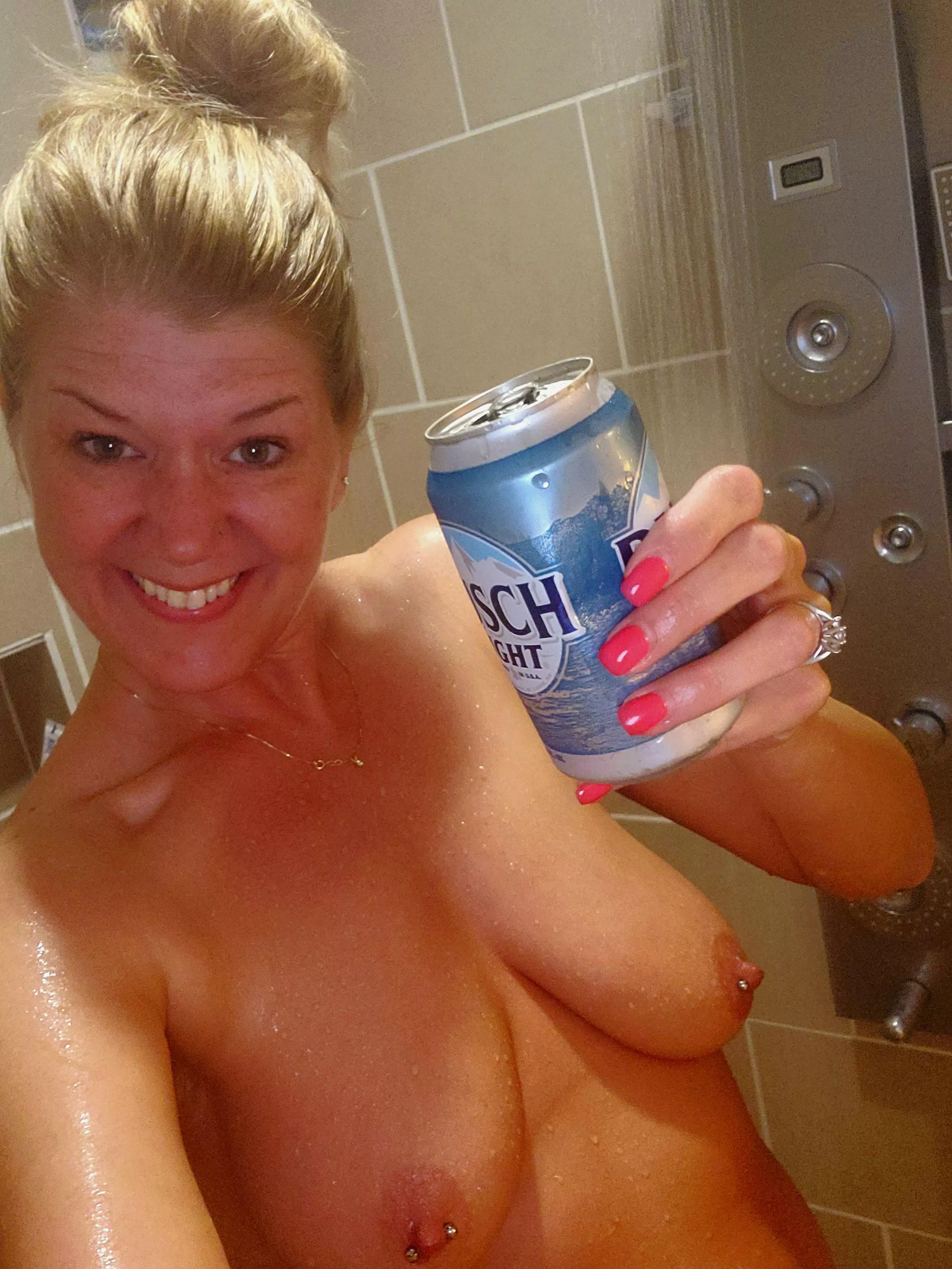 The best kind of shower, cheers! [OC]