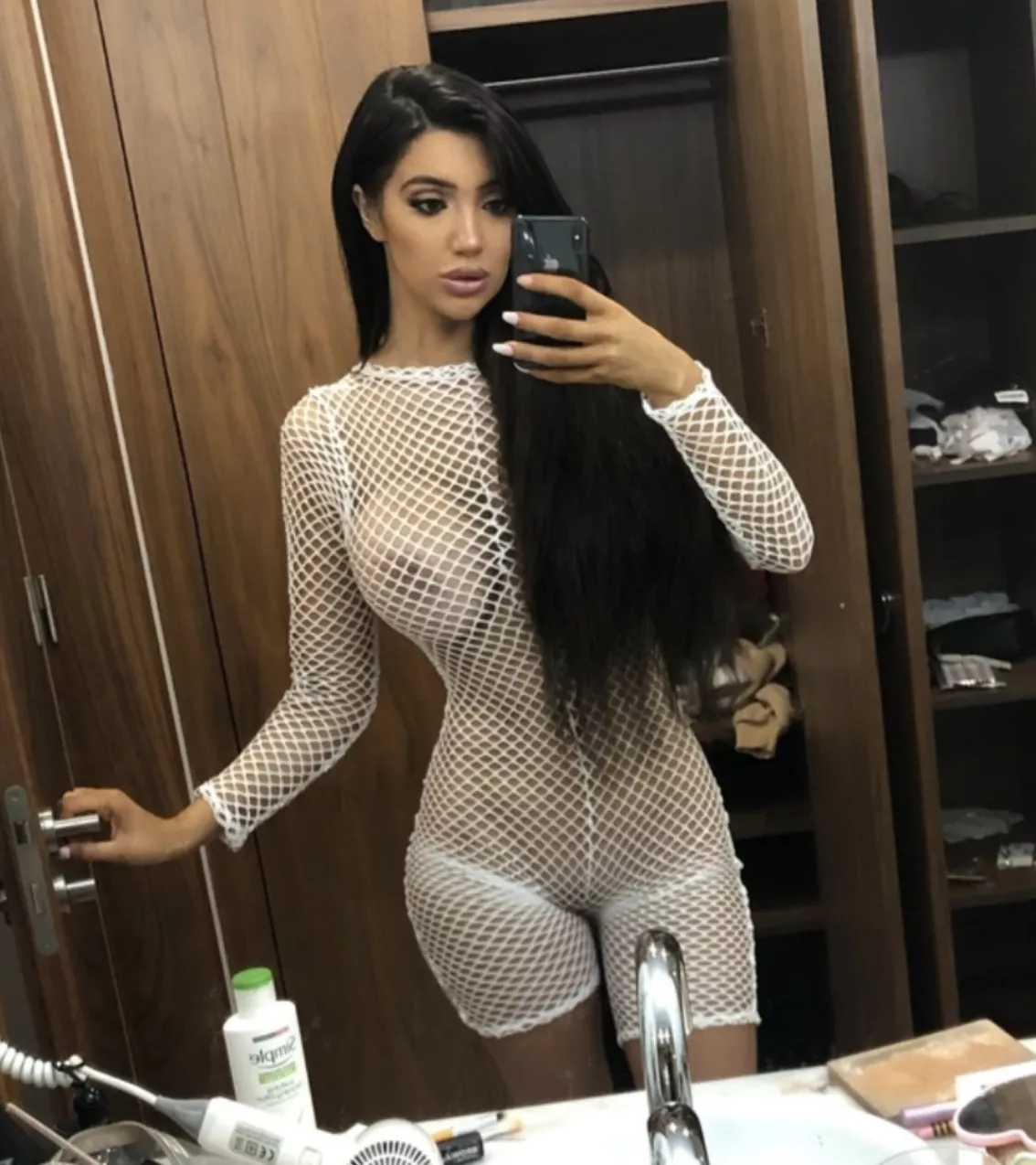 They are barely visible