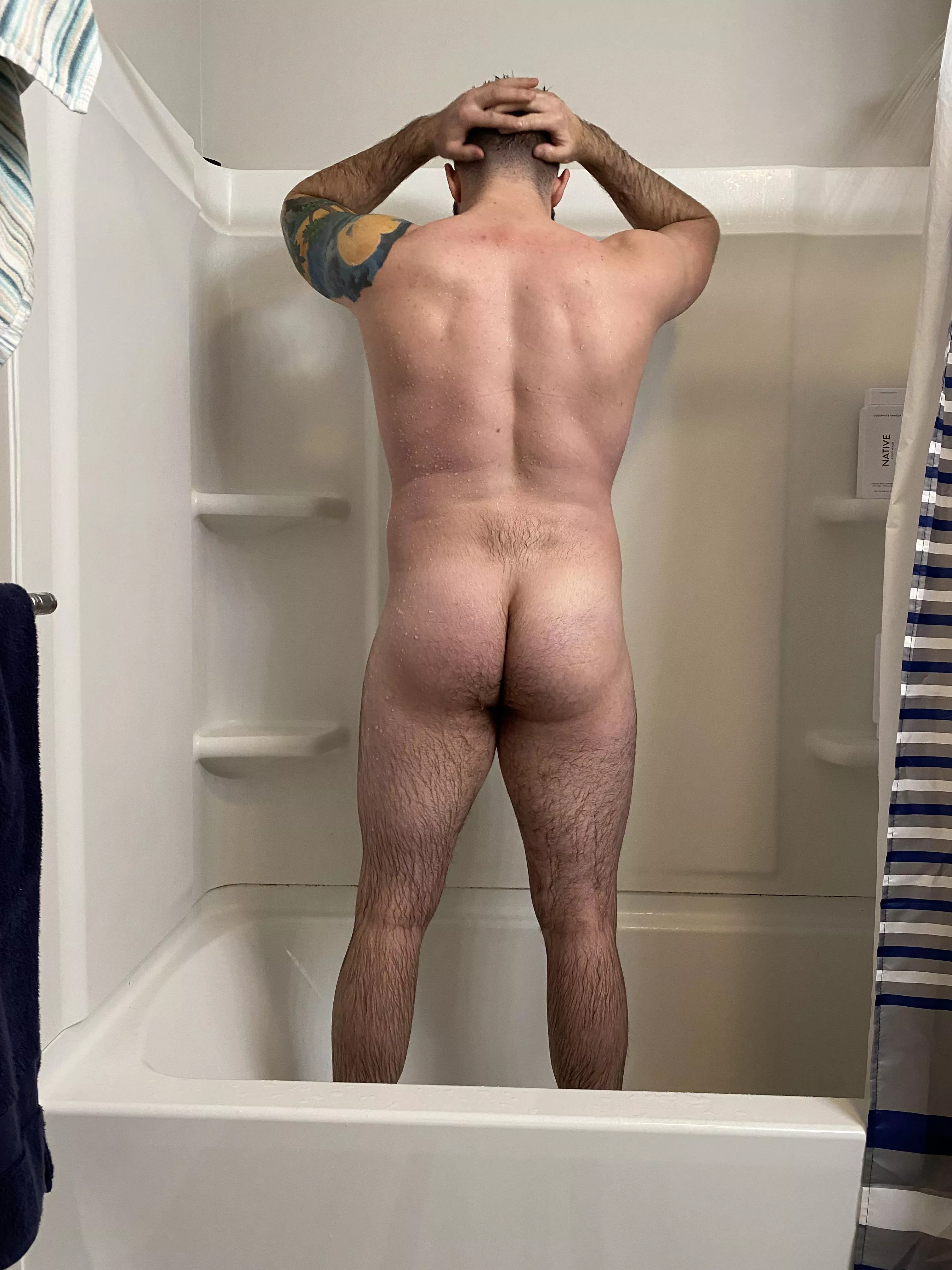 Think the guys in the gym showers would look?