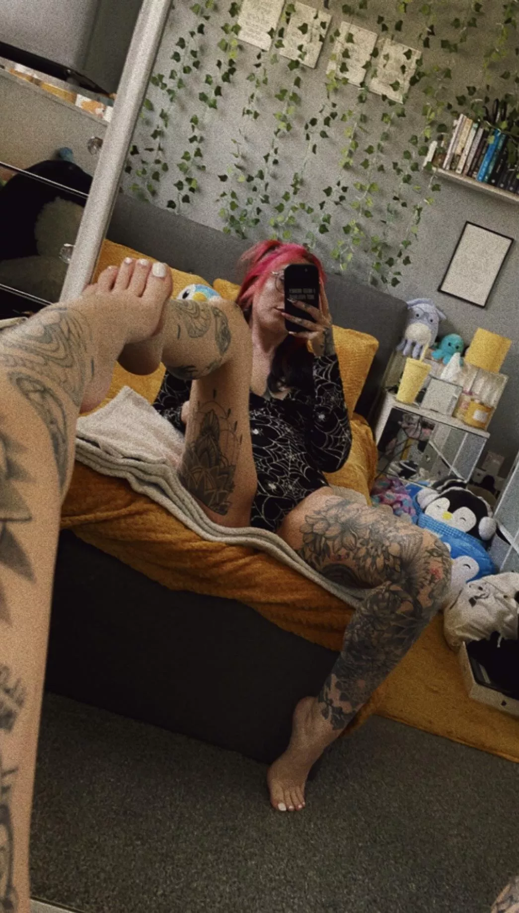 This Halloween body suit is hiding all my best bits 🫢