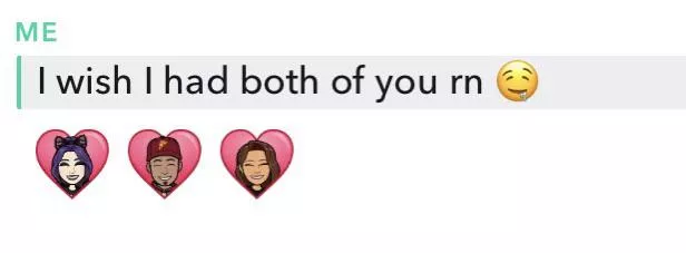 Threesome group chat sexting before the storm. You should try it. Just some advice . Very effective if your girl is supportive 😉