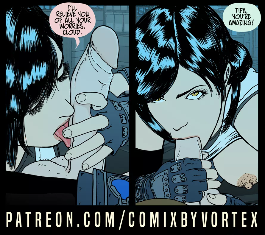 Tifa and Cloud (Vortex) [Final Fantasy VII]