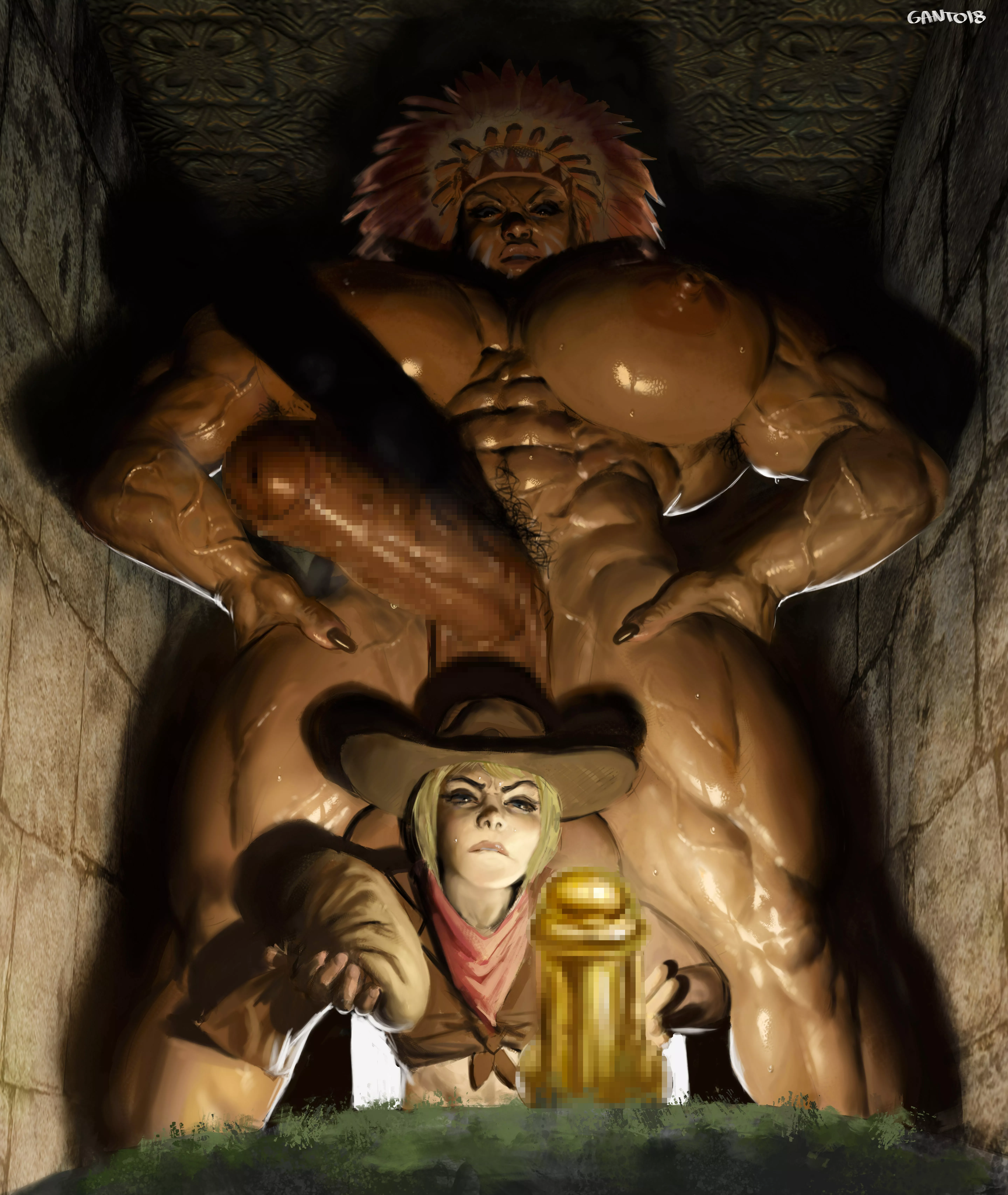 Trying to stay unnoticed (Ganto18)