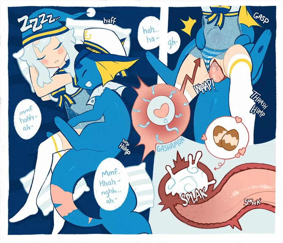 Vaporeon is the best when it comes to breeding (gashamon) [MF]