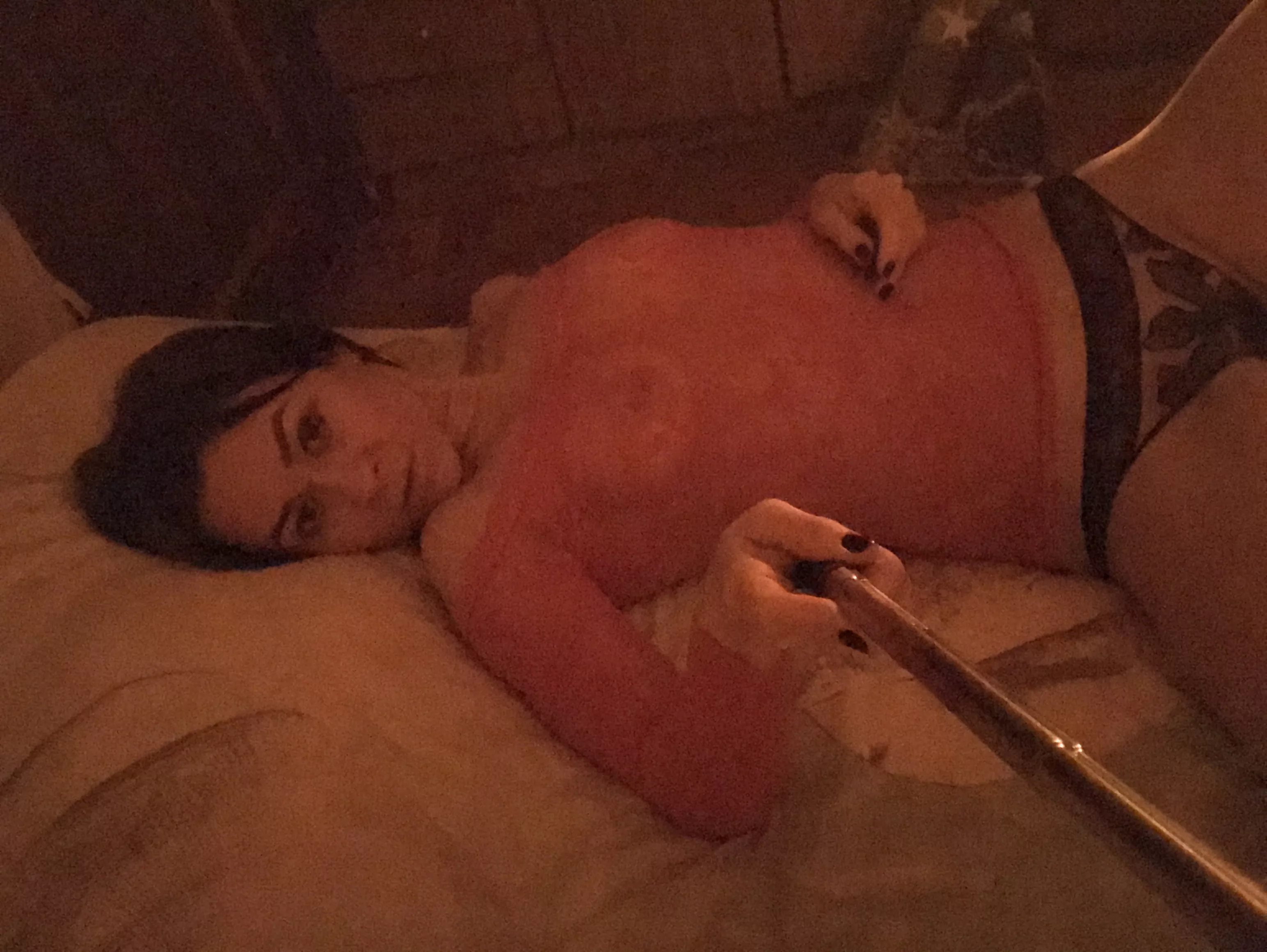 When it is boring to lie alone.