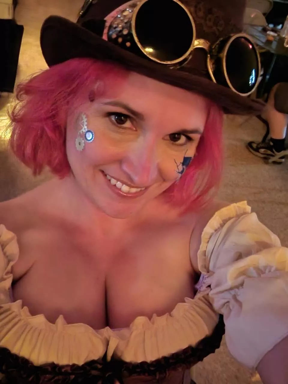Wife at Halloween party the other night.