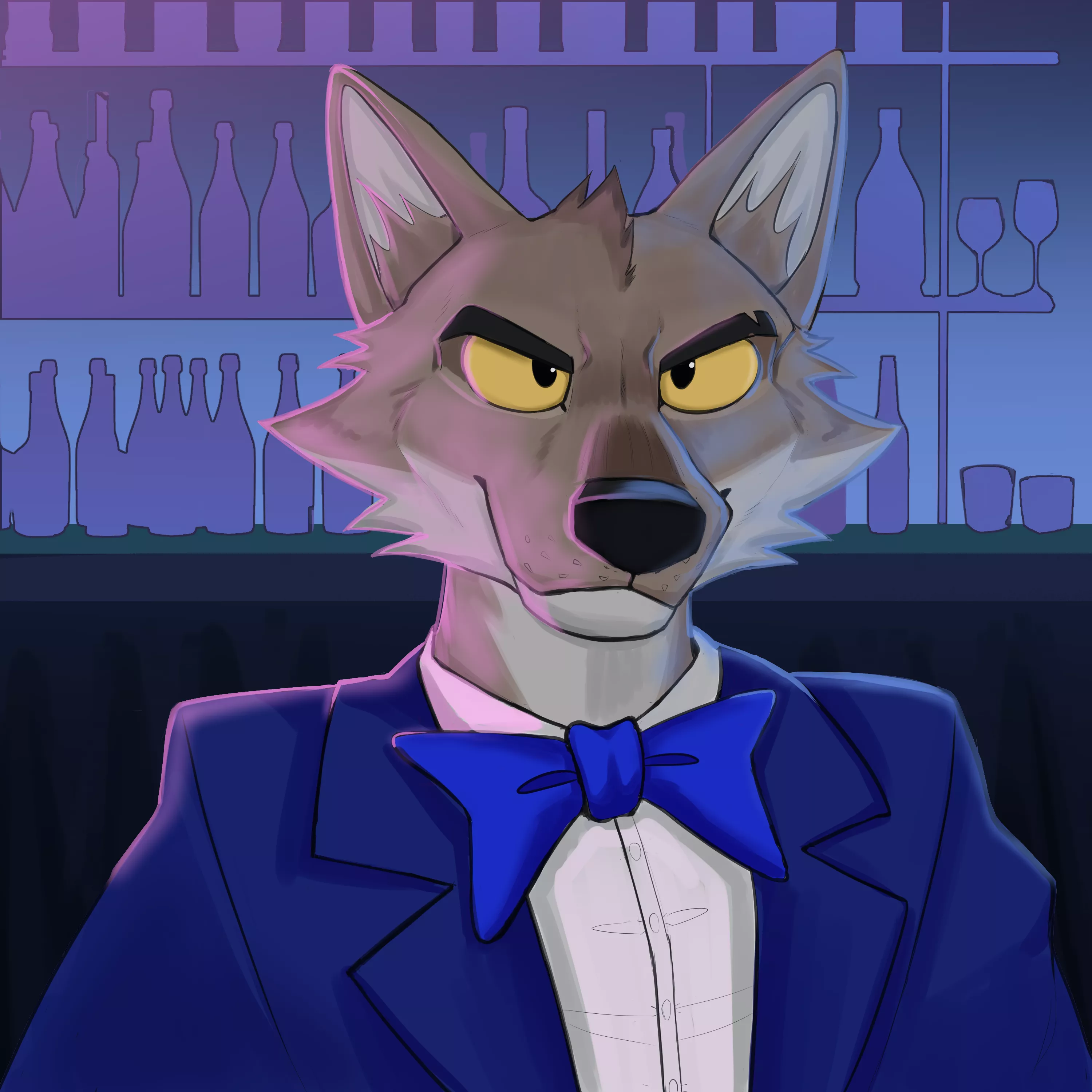 Wolf from The Bad Guys (art by me)