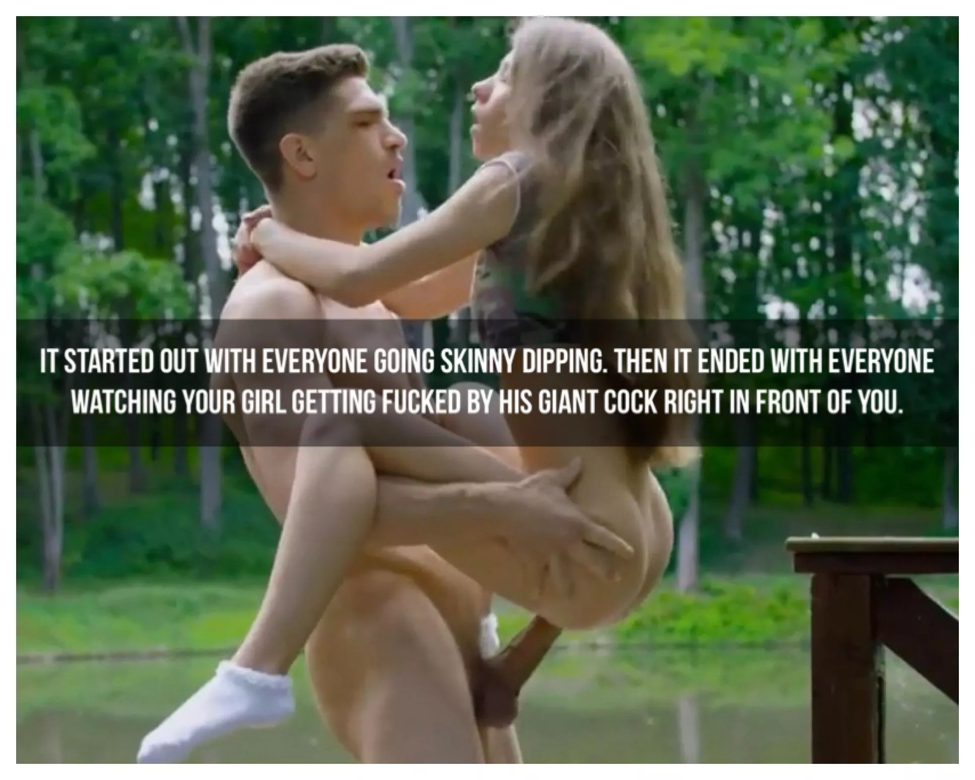 You know she can’t control herself around big cocks.