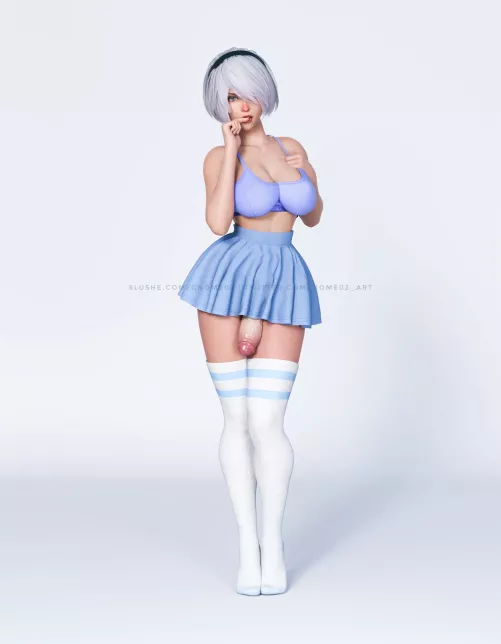 2b (nome02_art) [Nier Automata]