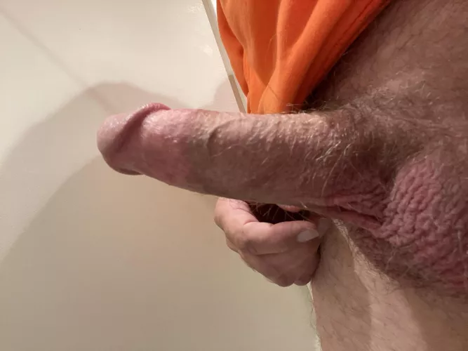 [60] On your knees or bent over?