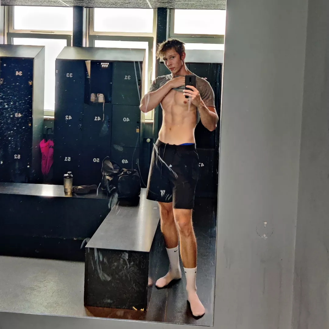 abs workout today 😉😍