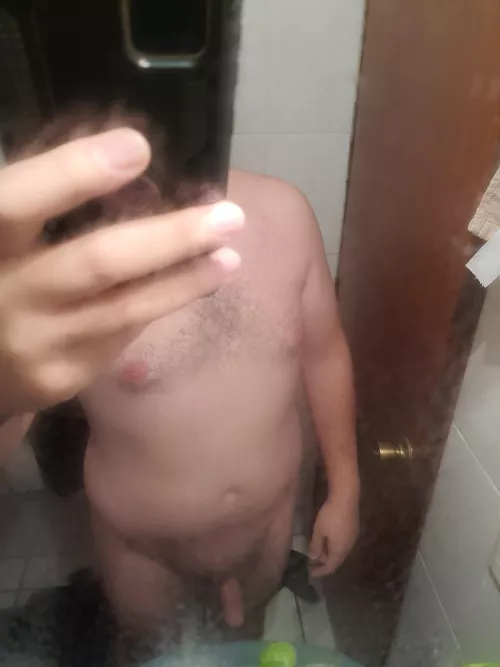 After shower