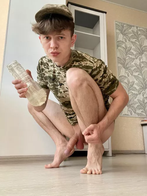 Another evening of the lonely soldier!