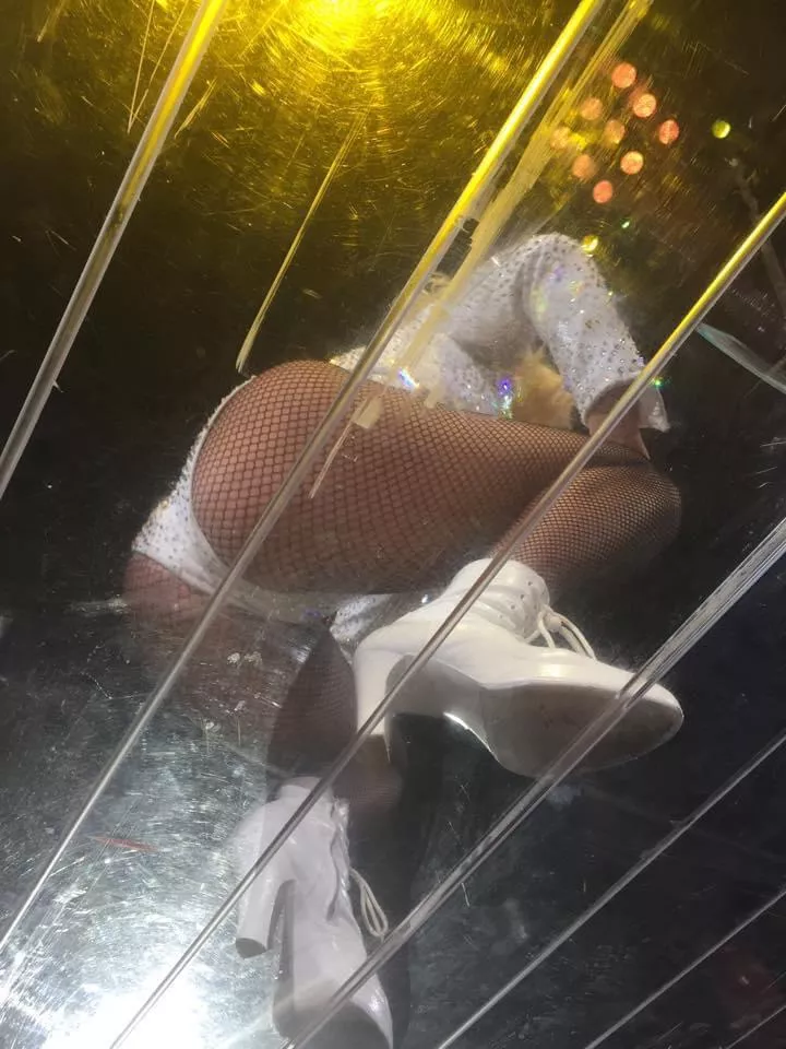 ARTPOP transparent catwalk