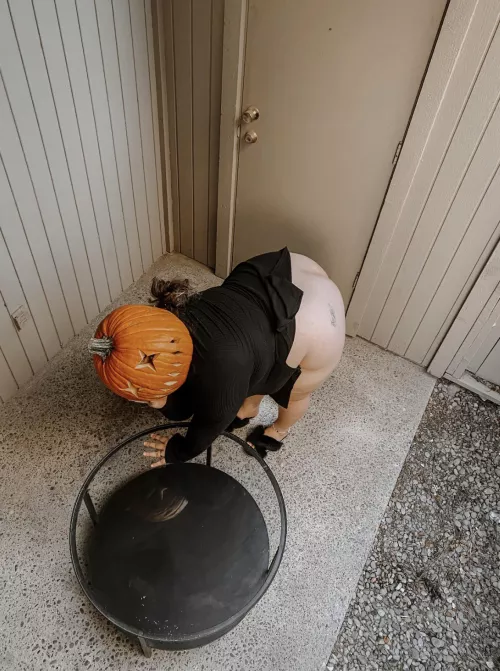 Bend Me Over And Fuck Me Like This On Halloween 🎃👻