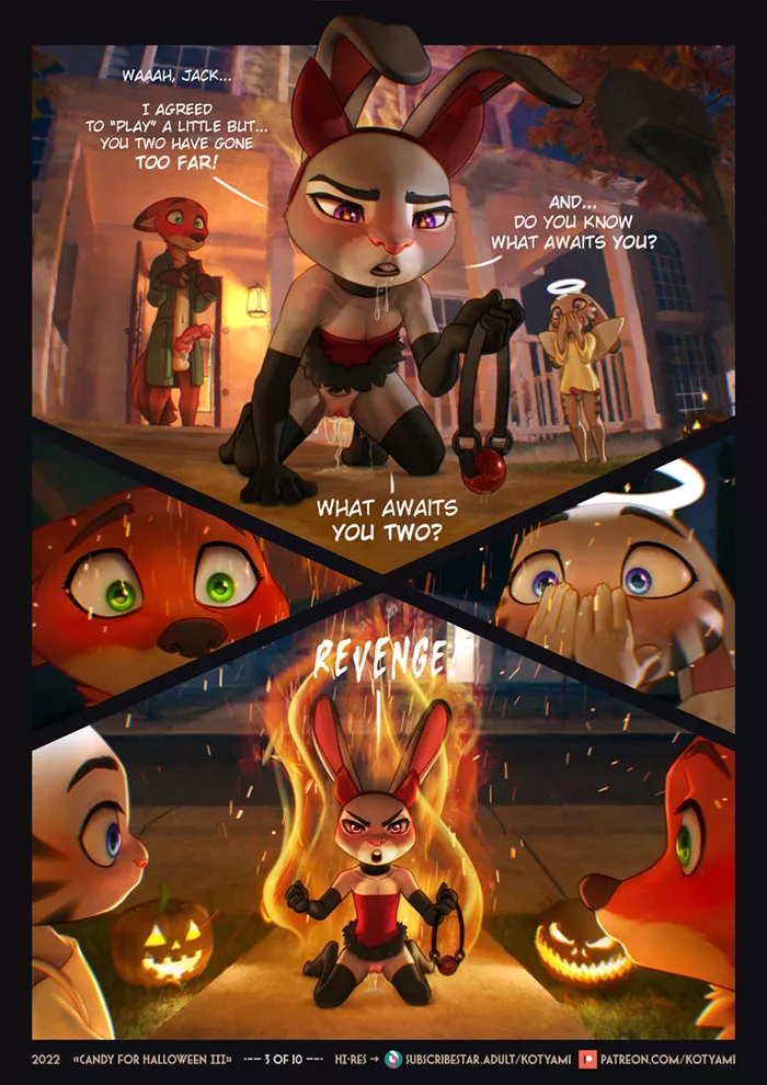 Candy for Halloween: Part 3 [kotyami.art]
