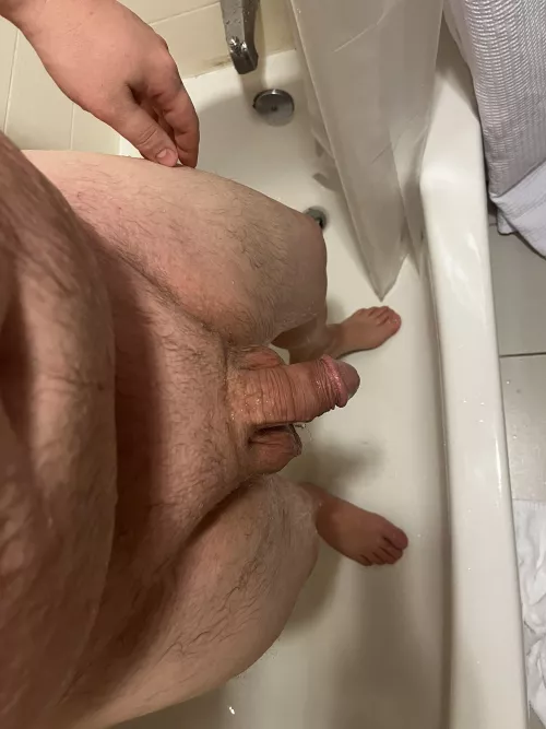 Couldn’t sleep, took a shower