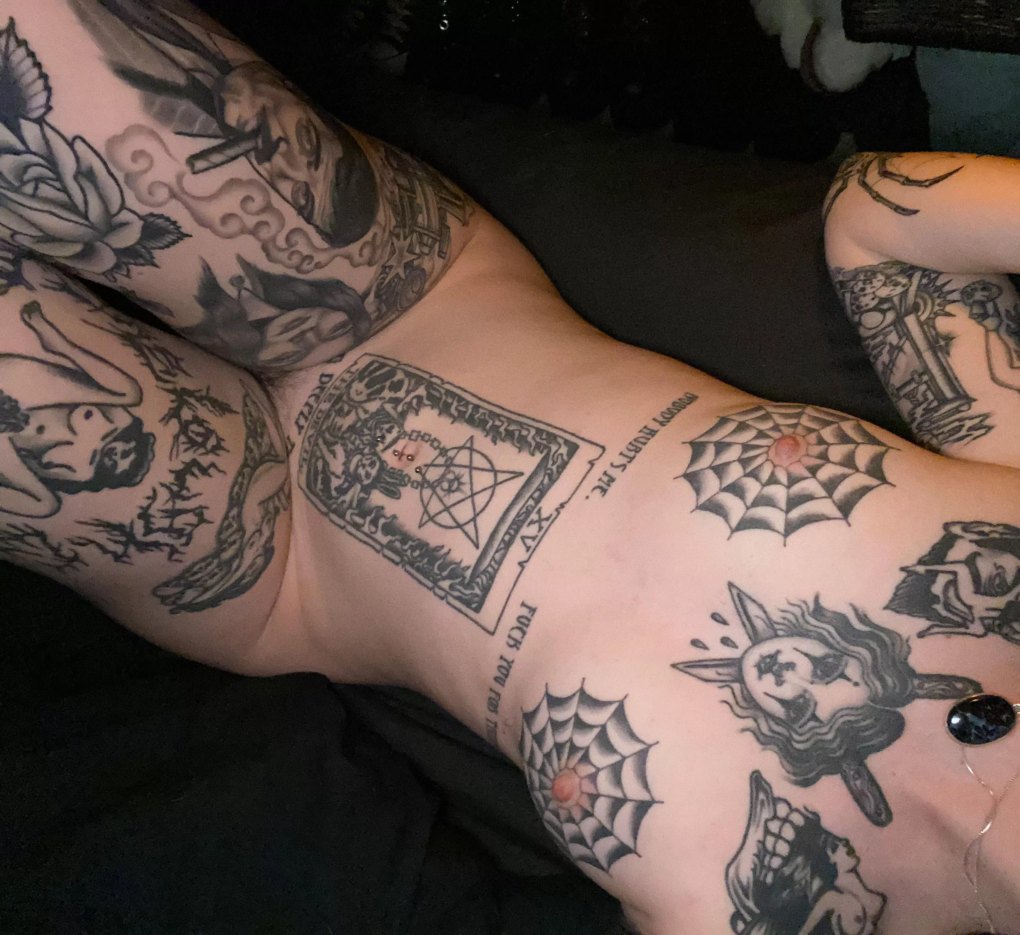 crawl into bed and slip inside of me ?