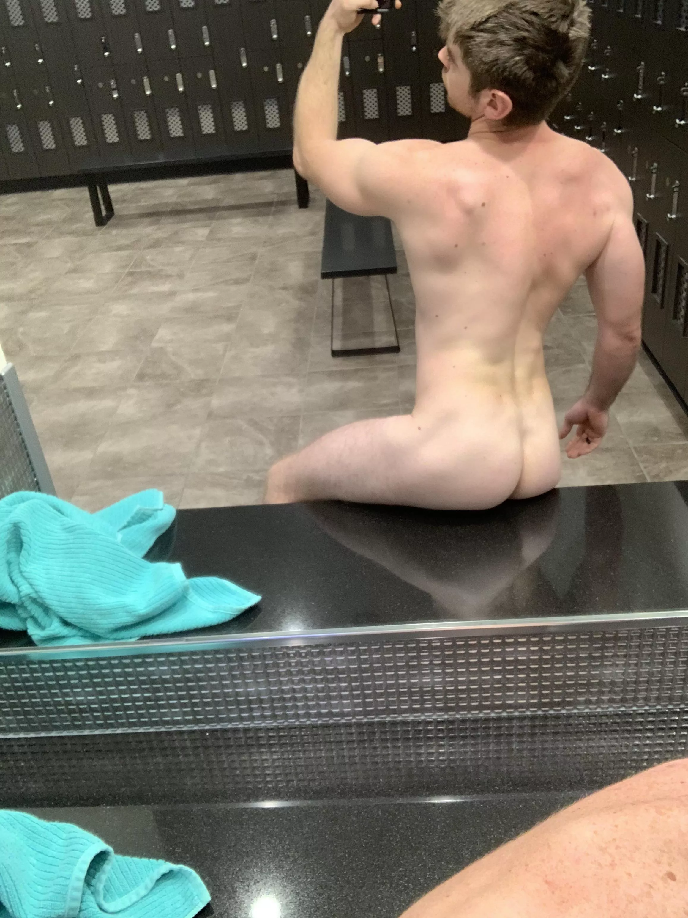 Creampie me in the locker room?