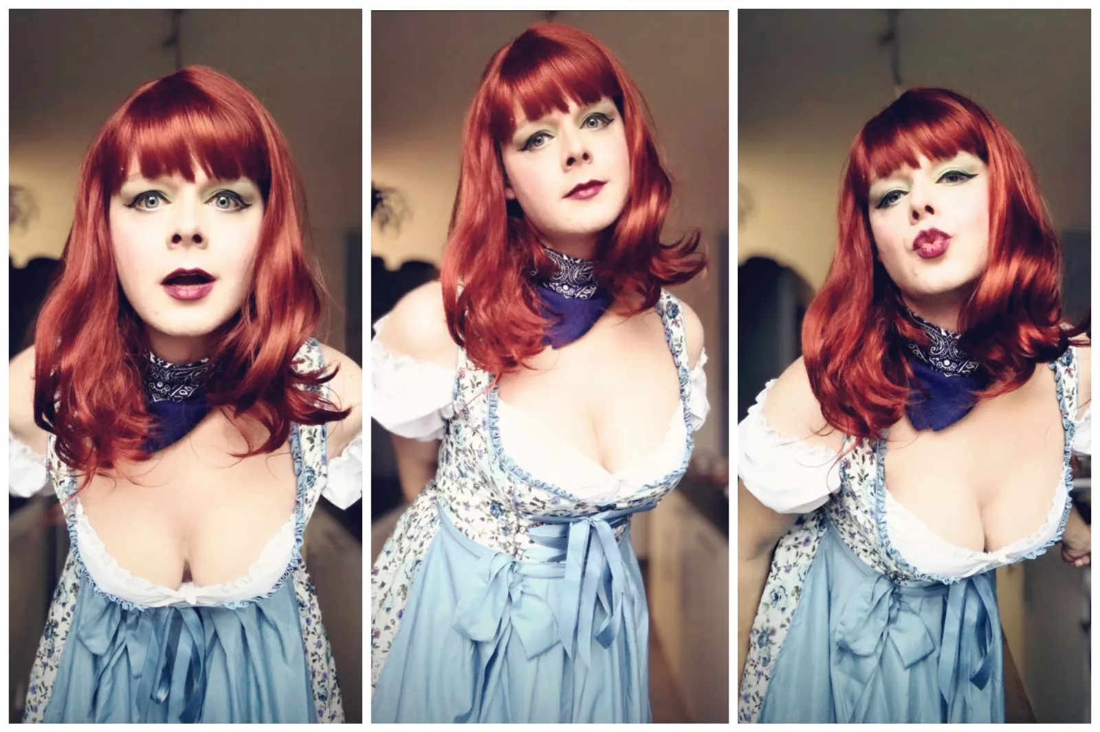 Crossdressing in a dress like this is just awesome 😍