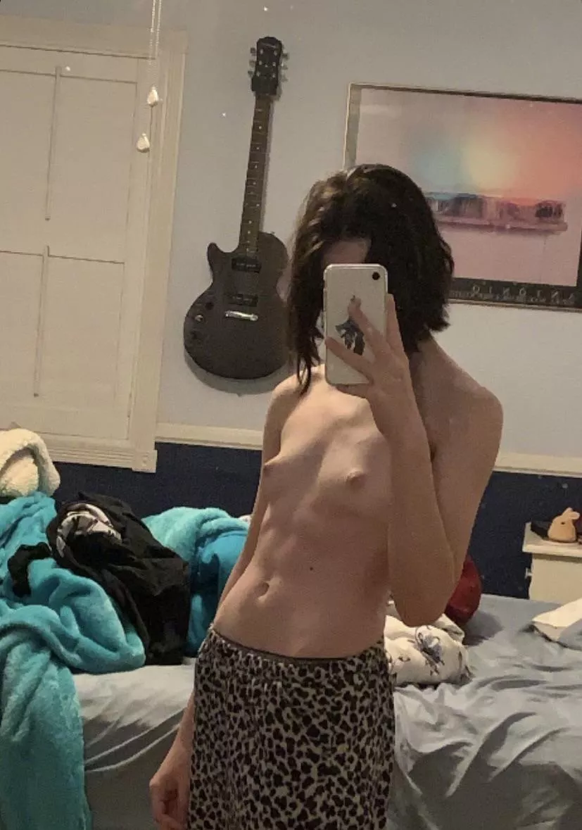 Do my tiny boobs turn you on