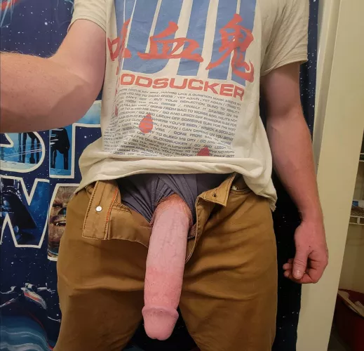 Do you want some of this morning wood?!