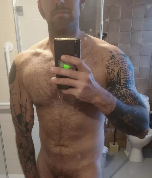 don't be shy and join me for a shower