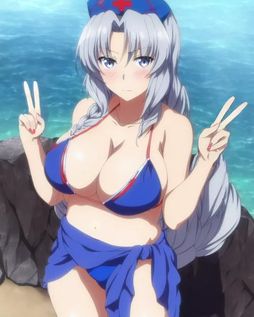 Eirin giving you some medicine for your eyes [AI]