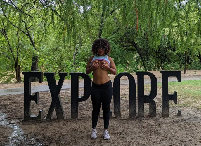 Explored the Park on a Rainy Day