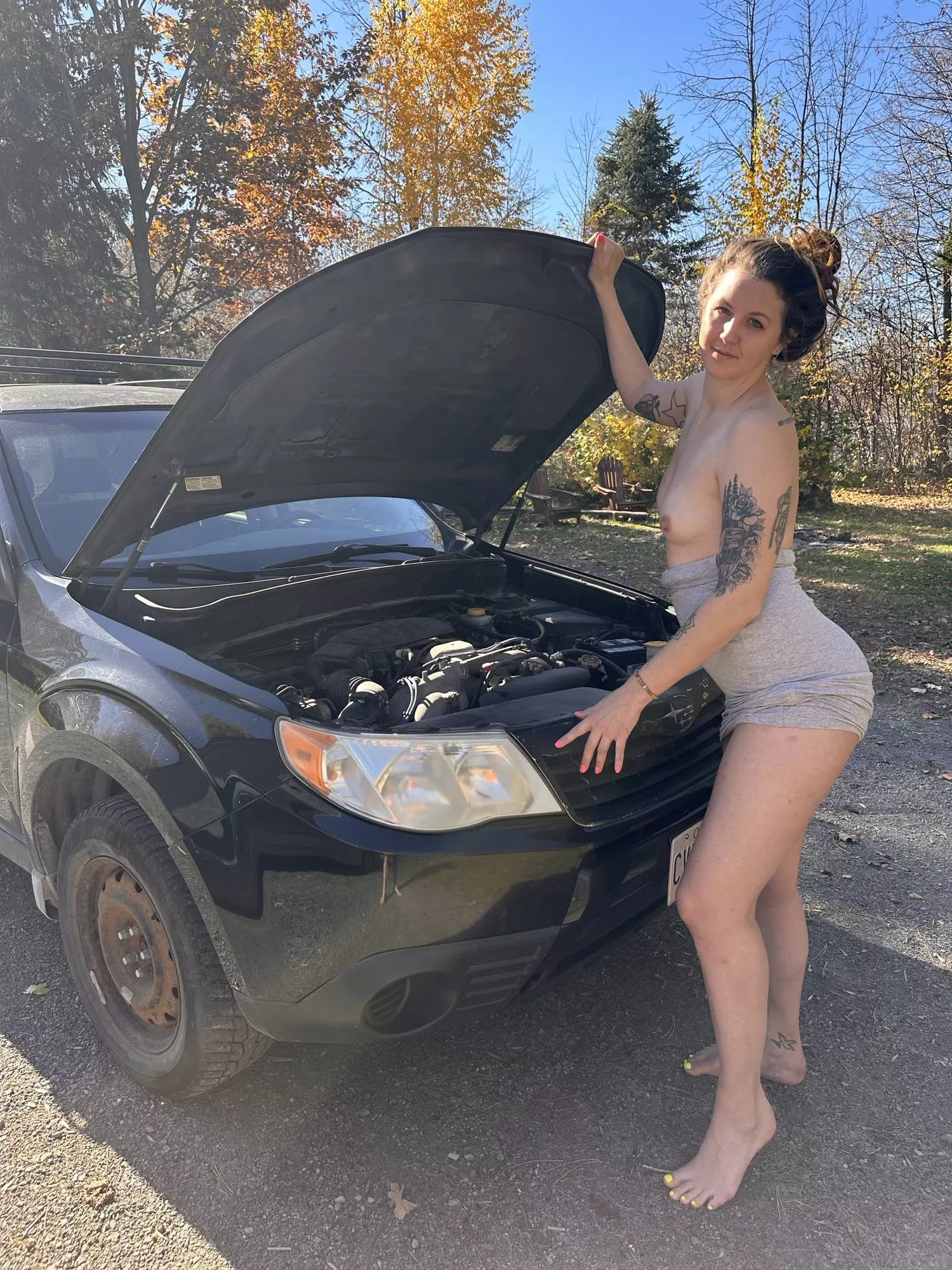 Fixing me car