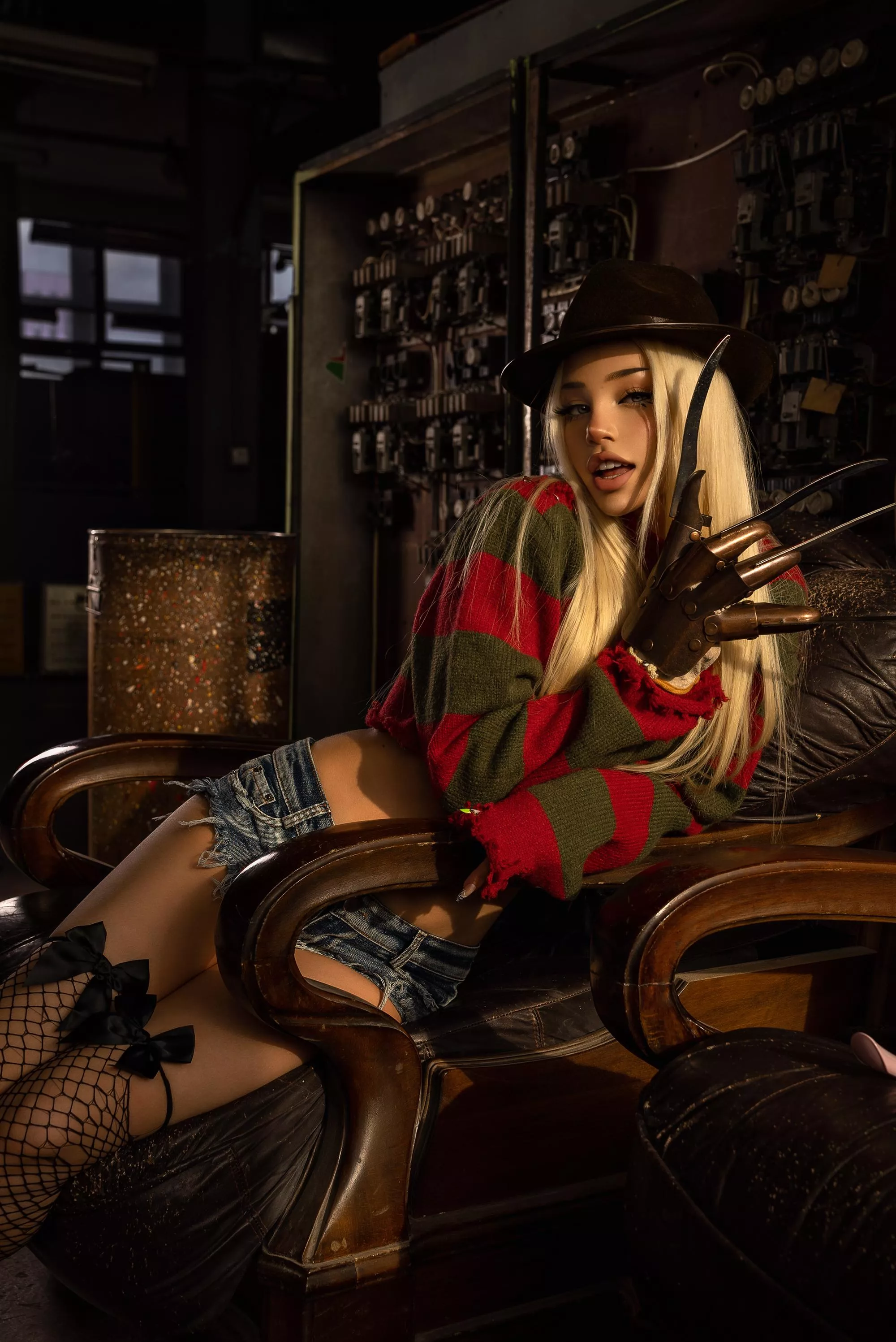 Freddy Krueger cosplay by alicedelish