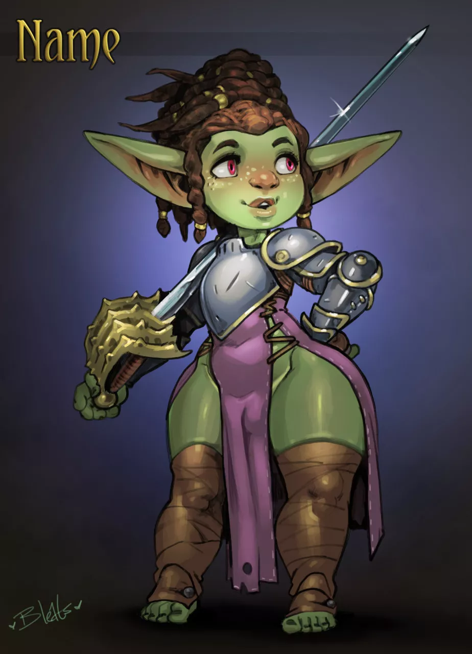 Goblin Knight, by goat-kid