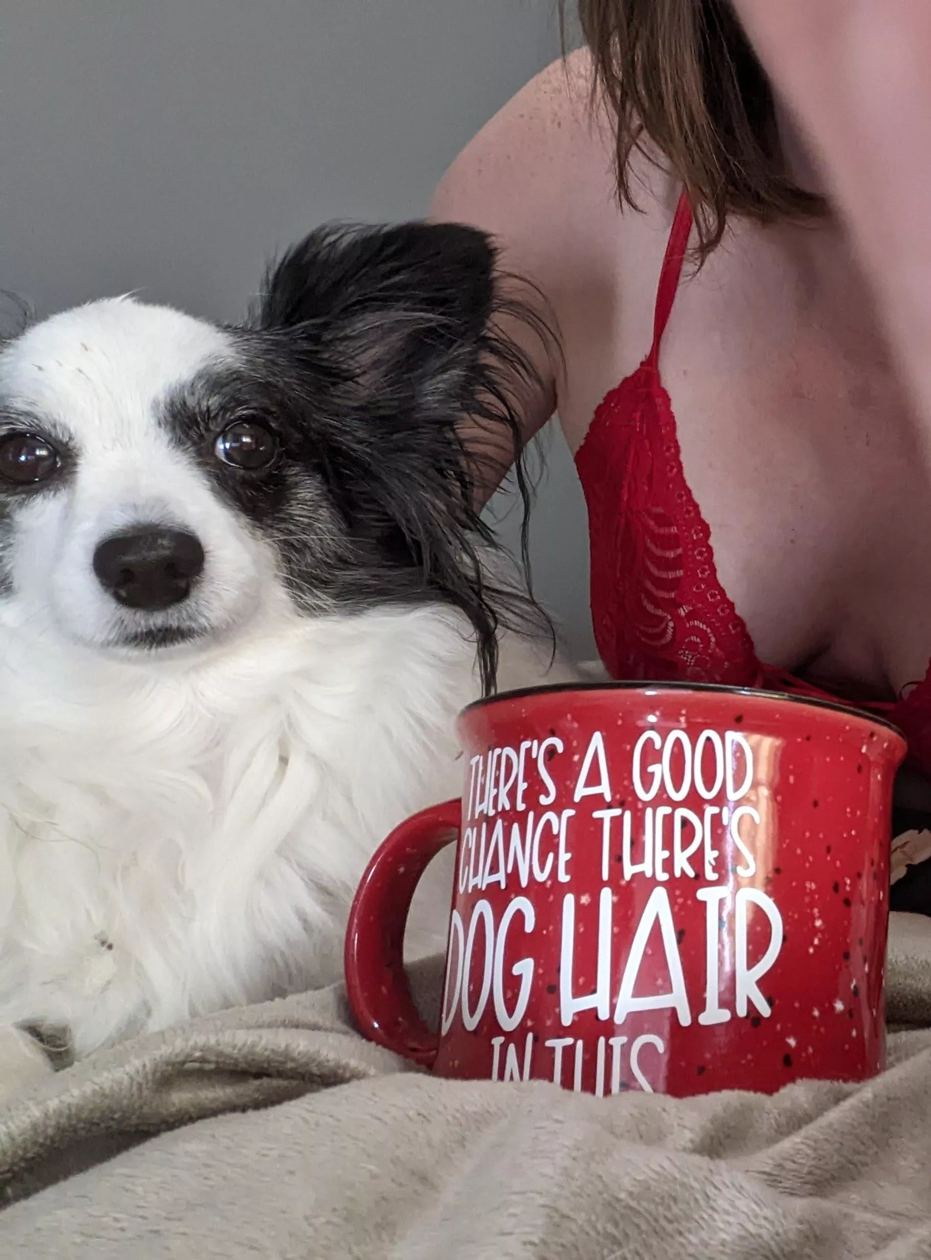 Good morning from my favourite child and I. 🤣