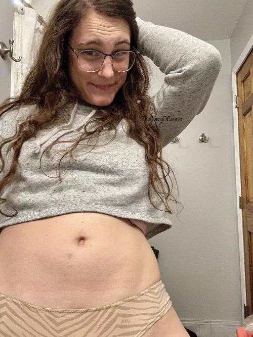 Good thing I’m not a bear, otherwise poking my belly button would be a bad idea