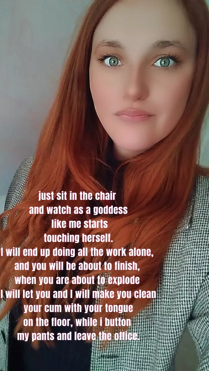 got it? get your glasses ready to take a good look and your tongue ready to clean up the mess