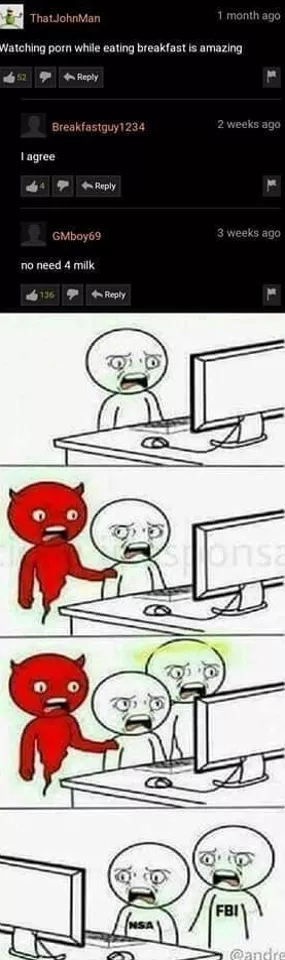 Gotta get that daily protein.