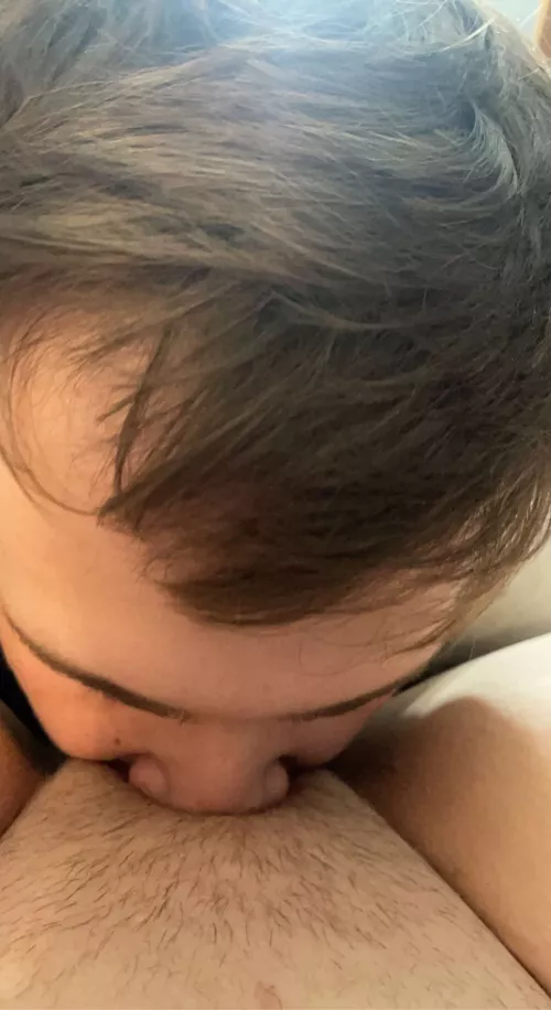 He takes care of me.