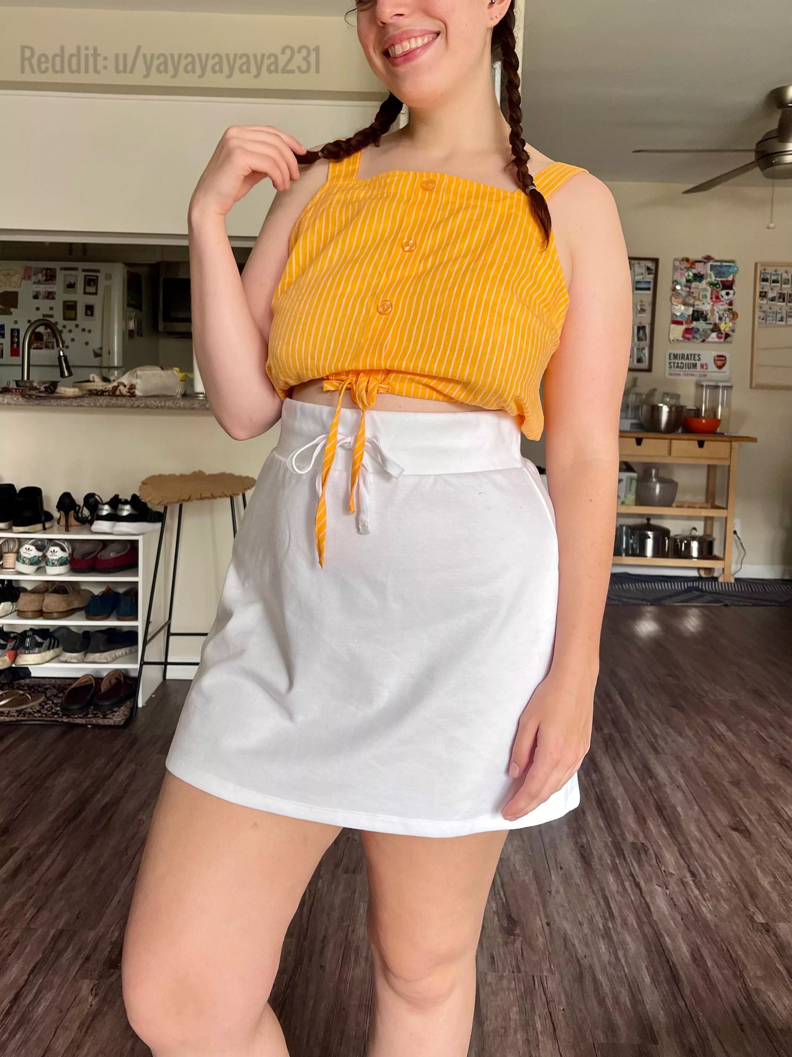 Holding onto summer with this outfit [f]