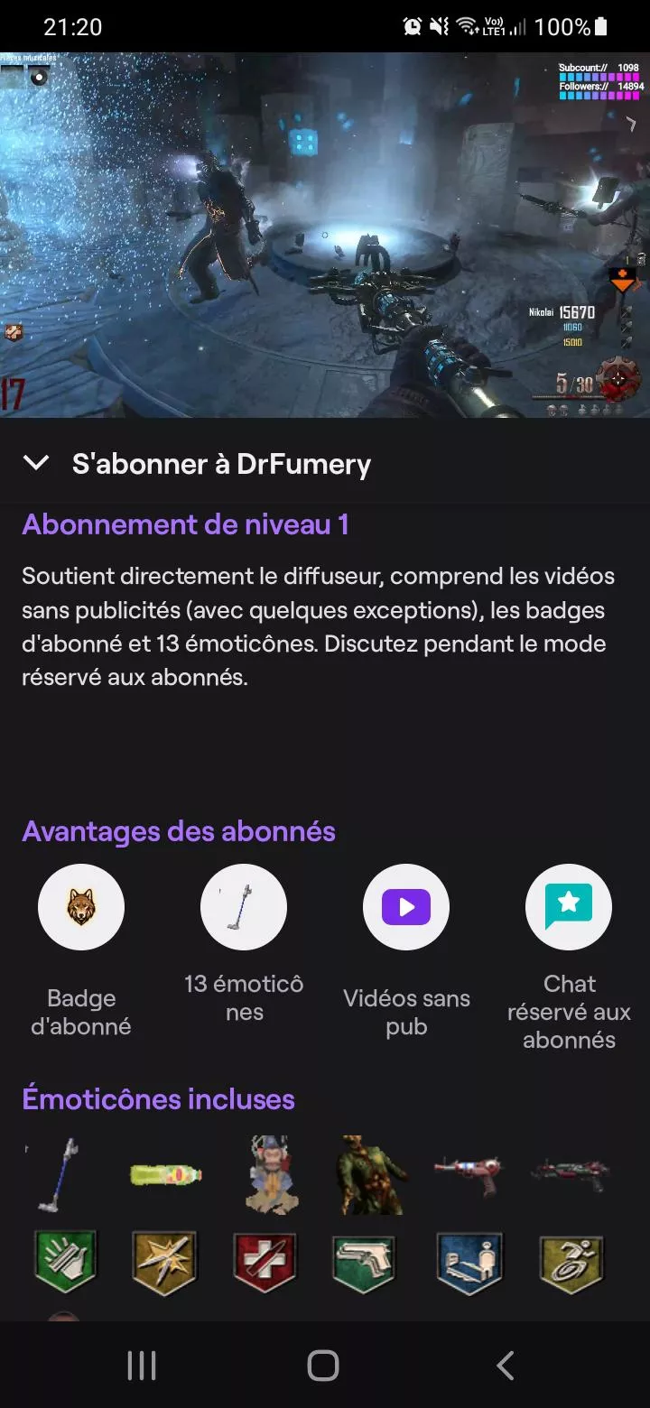 I can't sub to a channel